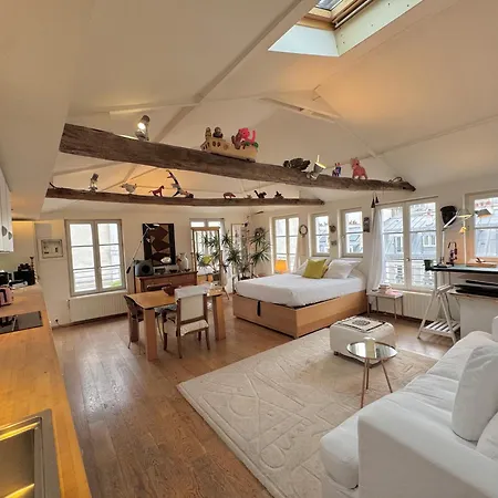 Loft Marais 100 M2 In Heart Of *